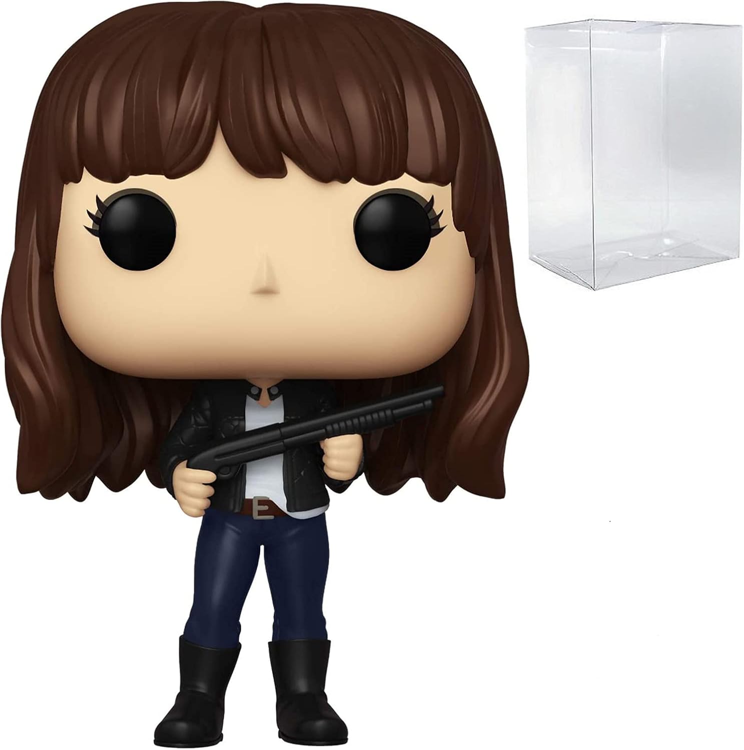 POP Funko Movies: Zombieland - Wichita Vinyl Figure (Bundled with Compatible Box Protector Case), Multicolored, 3.75 inches