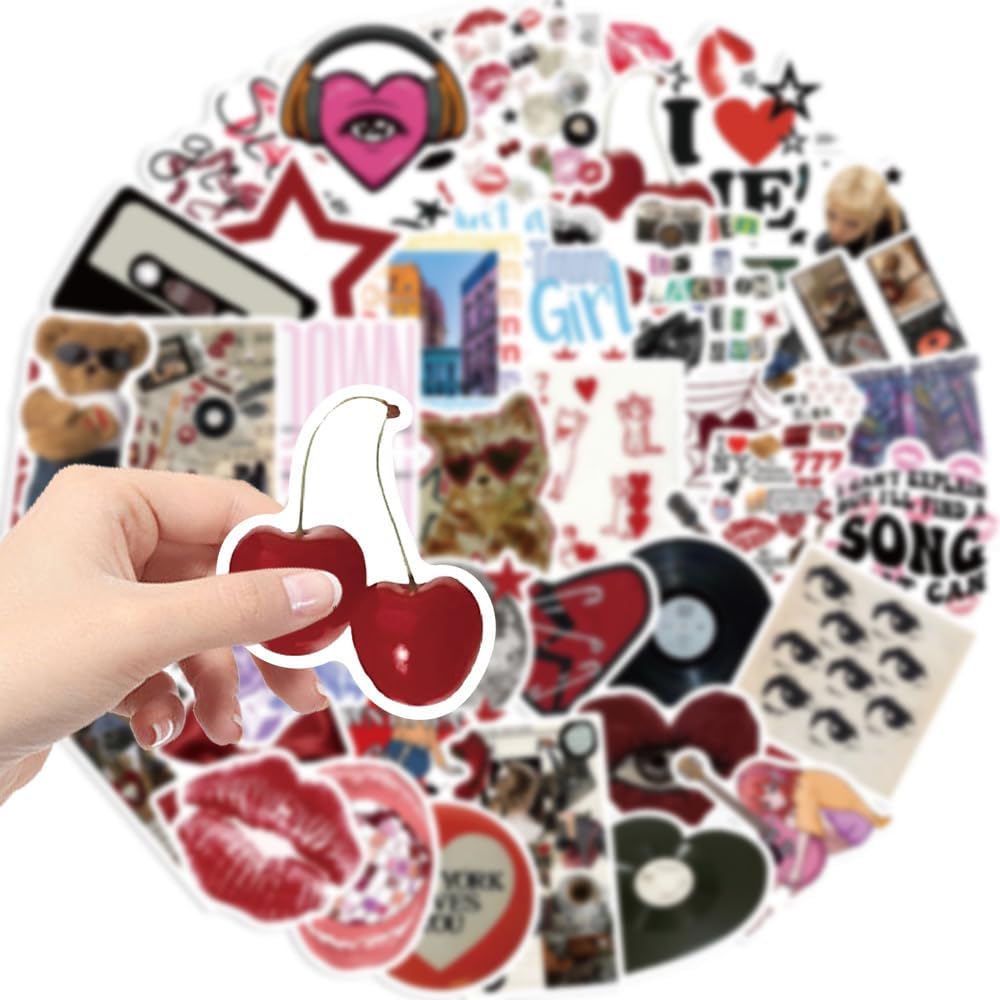 50PCS Aesthetic Downtown Girls Stickers Pack Y2K-A image 3
