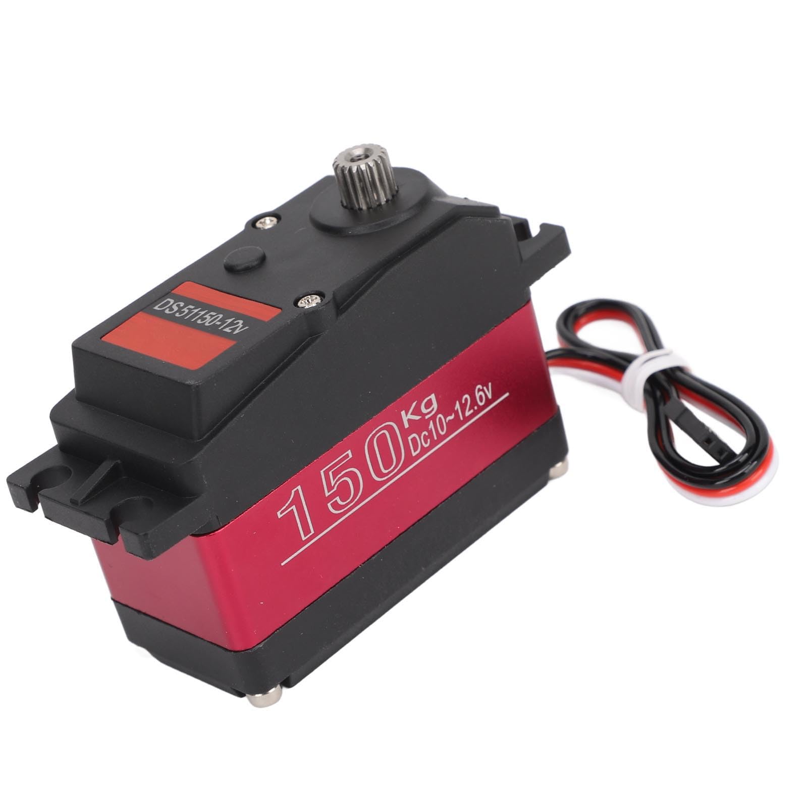 Serwo cyfrowe DS51150 150 Kg, Full Metal Gear RC Servo z 18T Servo Arm High Torque Servo do samochodów 1/5 RC