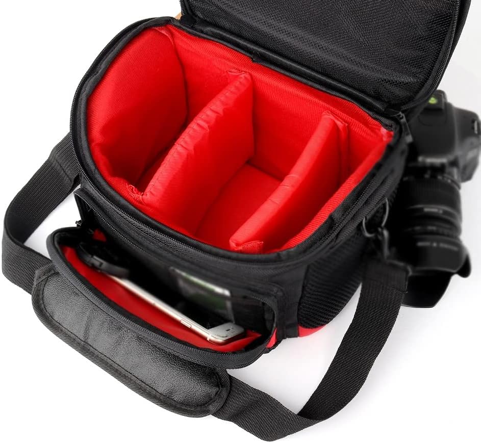 ASXDCP カメラバッグ レンズフォトバッグ ショルダーバッグ 収納