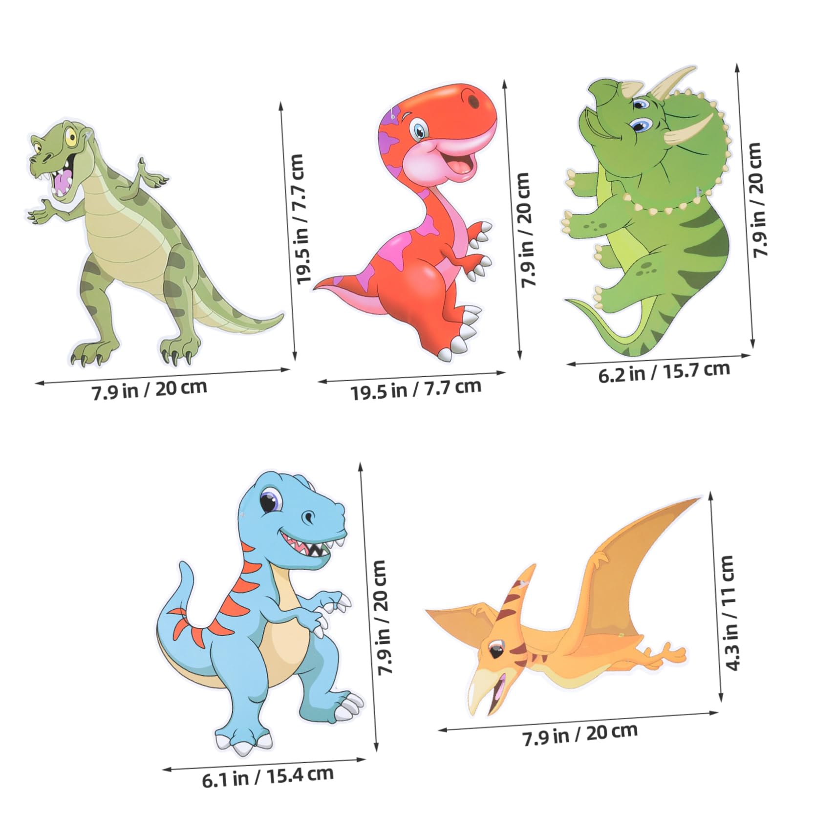MAGICLULU 3 Set Di Decorazioni Per Feste Di Compleanno Per Bambini Vortici A Forma Di Dinosauro Sul Soffitto Divertenti Inviti Di Compleanno A Tema Dinosauro