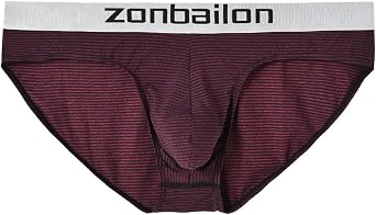SUMABA Mens Underwear Briefs Mens Briefs Sexy Bulge Enhancing Ball Pouch Low Rise Mens Bikini Underwears Underpants