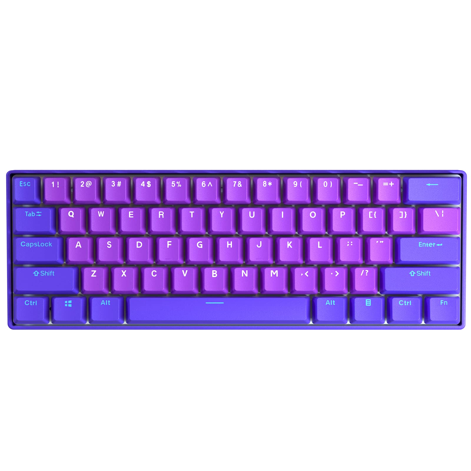 Buy BOYI Wired 60 Mechanical Gaming Keyboard, Mini RGB Cherry MX