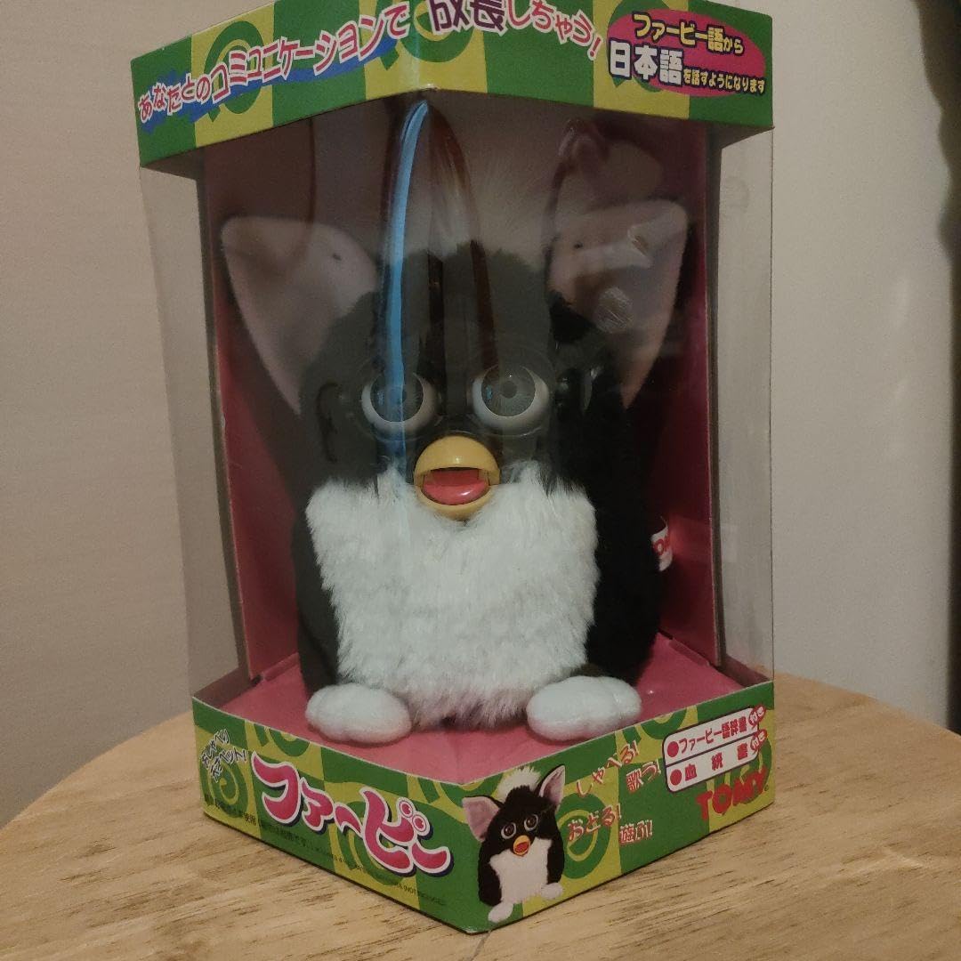 NEW 未使用 ファービー 日本語説明書 カラー白黒 Furby 当時物 NEW 未使用 ファービー 日本語説明書 カラー白黒 Furby 当時物