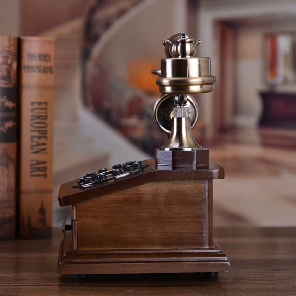 Amazon.co.jp: Zxyan レトロ電話機 ホームデコレーション-Aのための