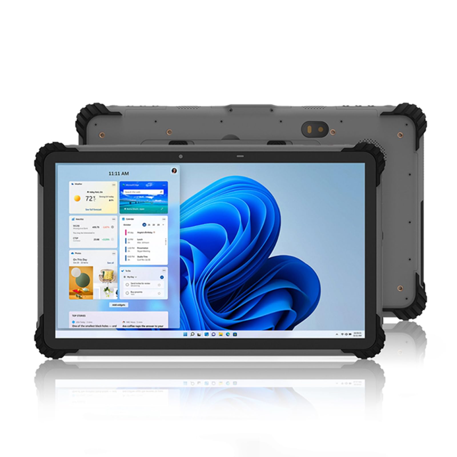 ST13-U Rugged Tablet with Barcode Scanner + Docking Station, i7-1255U, 32GB+1TB, 13.3" Windows 11 Pro Industrial Tablet w/N4680 Scan Engine, 1D/2D QR Inventory Scanner, Wi-Fi 6/NT 5.2/NFC