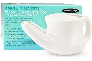 ANCIENT SECRETS Ceramic Neti Pot
