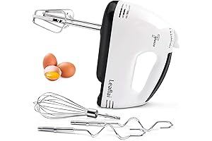 5-Piece Electric Handheld Mixer