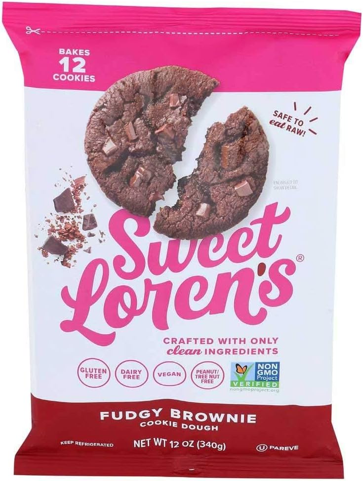 Fudge Brownie Cookie Dough, 12 Ounce - 6 per case.