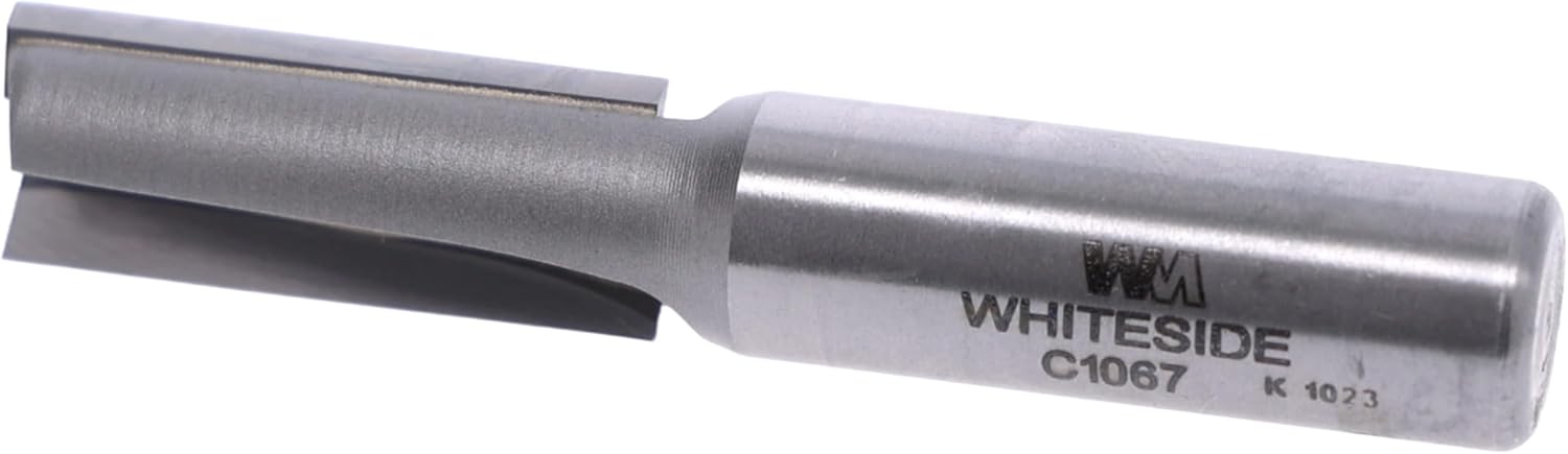 Whiteside Router Bits C1067 CNC Router Bit with 1/2-Inch Cutting Diameter and 1-1/4-Inch Cutting Length
