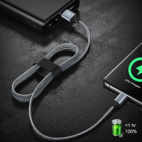 Usb Type C Cable 5Pack (3/3/6/6/10Ft) Nylon Braided Usb C Cable Fast Charger Charging Cord Compatible Samsung Galaxy S9 S8 Note 9 Note 8 Plus,Lg V30 G6 G5 V20,Google Pixel, Moto Z2, Ipad 2021And More #TOP6