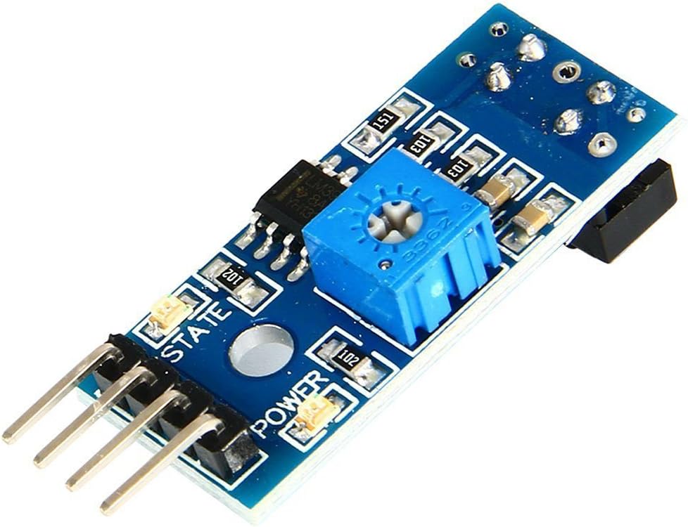 DollaTek TCRT5000 Infrared Reflectance Sensor Obstacle Avoidance Module Tracing Sensor Tracing Module - Image 3