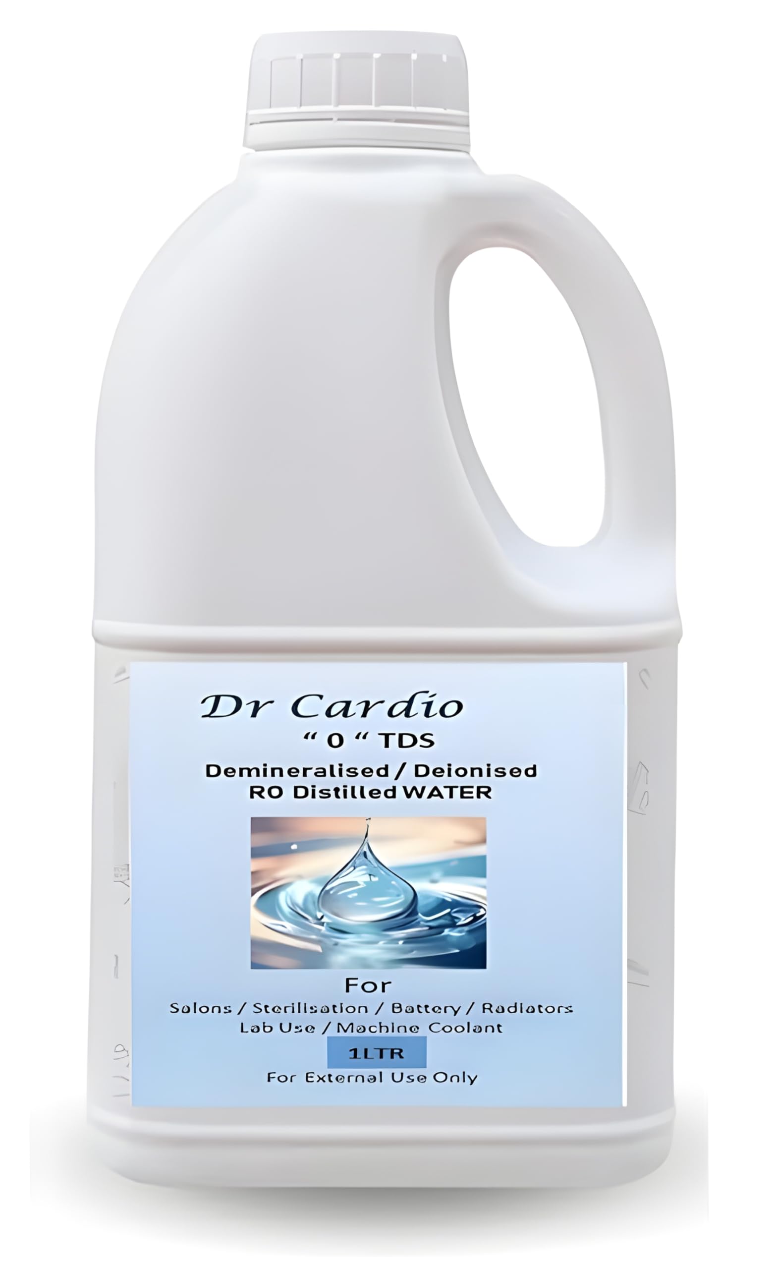 dr cardio Dr. Cardio Distilled Water | 1 Litre | 100% Pure, Chemical-Free | Ideal for Medical, Laboratory, and Household Use |-picture-22