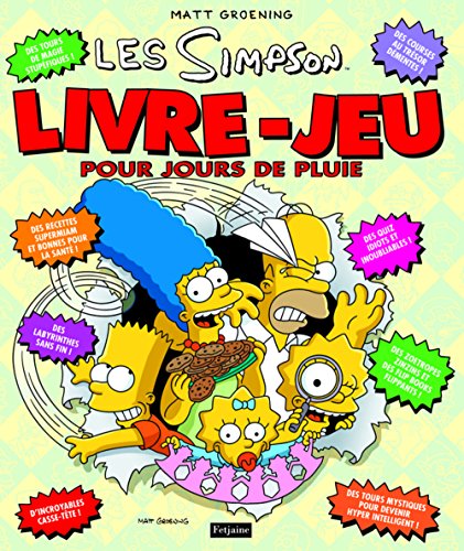 Les Simpson. Livre jeu pour jours de pluie