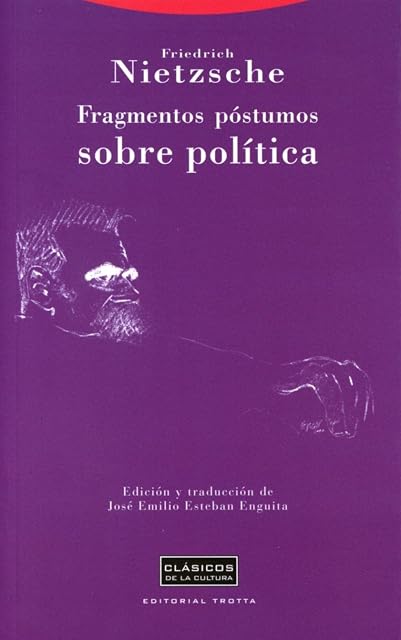 Portada de Fragmentos póstumos sobre política