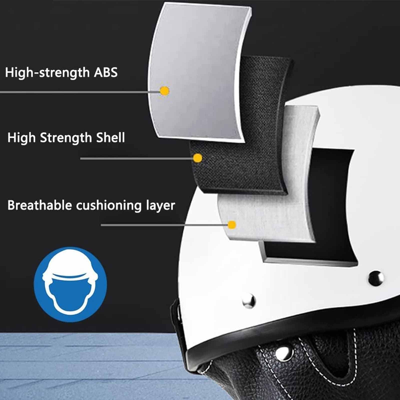 Caschi Mezzo Moto Vintage Casco Jet Leggero in ABS Shell Unisex Caschi Cromwell per Moto Scooter Elettrico Casco Anticollisione di Sicurezza DOT/ECE Approvato