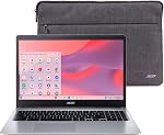 Acer Chromebook 311 11.6" HD Laptop - Intel Celeron N4500, 4GB RAM, 64GB eMMC, Chrome OS (with Microfiber Cloth) - Star Black (CBOA311-1H-C90F)