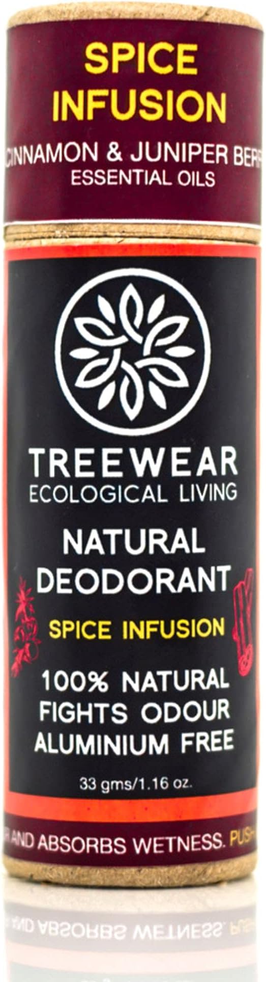 TreeWear Natural Deodorant - Spice Infusion