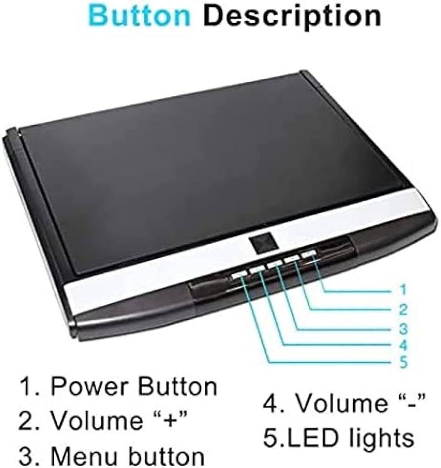 スリムデザインルーフマウントHDモニター スリムデザインルーフマウントモニター Amazon.co.jp: 車用