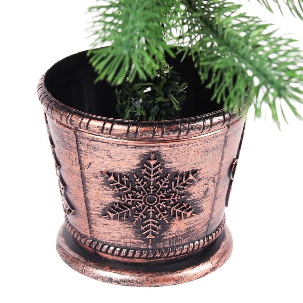 Premium Weihnachtsbaum künstlich klein wie echt 65 cm Spritzguss | Künstlicher Tannenbaum aussen & innen