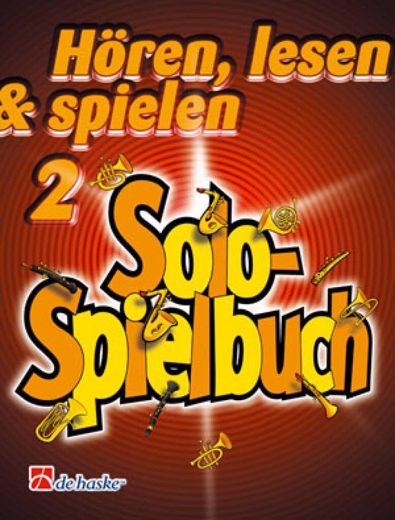 Hören, lesen & spielen - Schule für Posaune Band 2 und Solospielbuch (DHP 1002000-404, DHP 1002118-401, 9789043161305, 9789043110020) + Poliertuch aus Mikrofaser (Starterset)