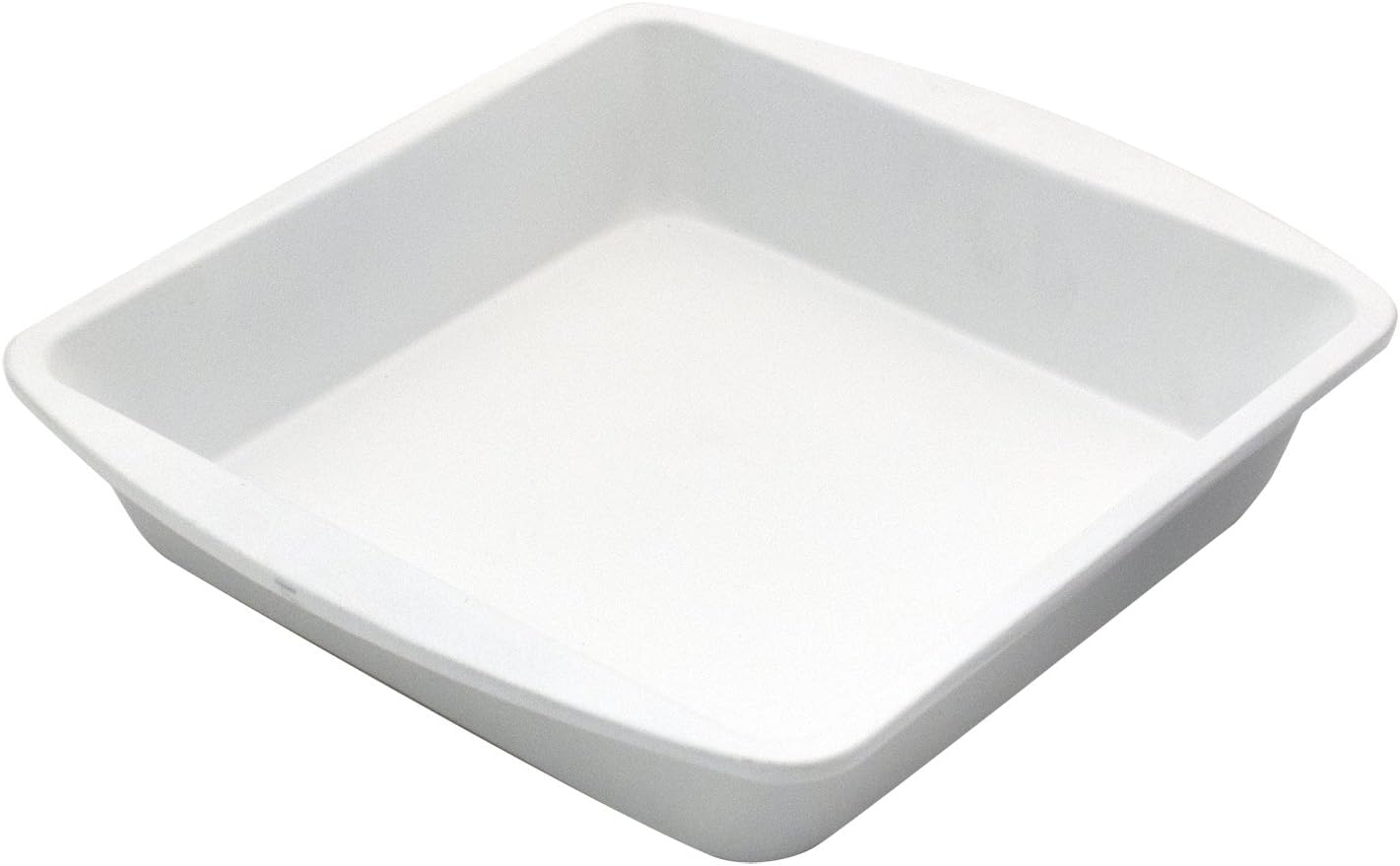 BC3000 Range Kleen Square Cake Pan, 8-Inch, White