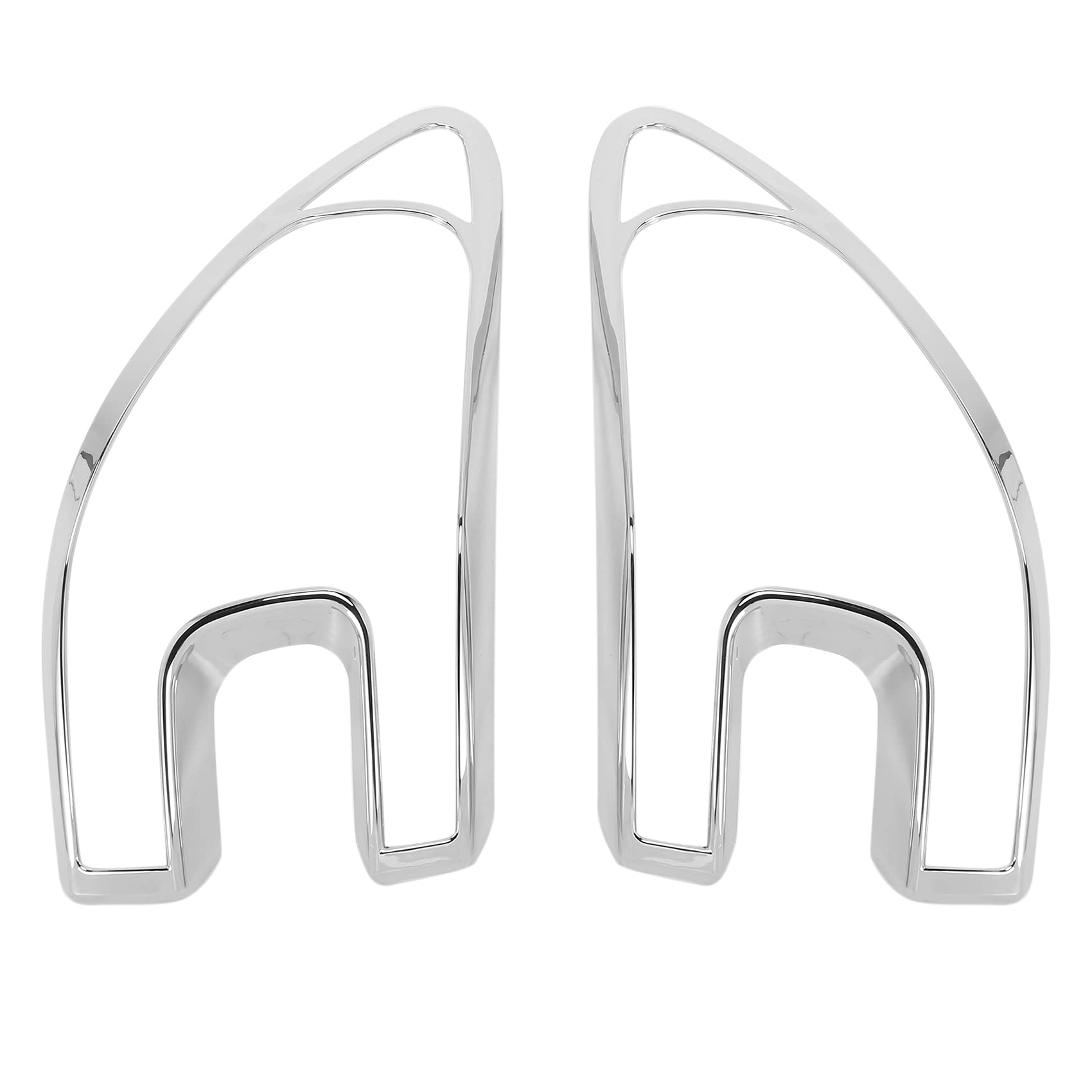 4 Pz Auto Copertura Della Luce Posteriore Trim Telaio Abs Chrome Decorazione Per Kadjar 2015 2016 2017 2018 Accessori Styling