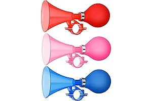 Hestya 3 Pieces Kids Bike Horn Air Squeeze Honking Horns