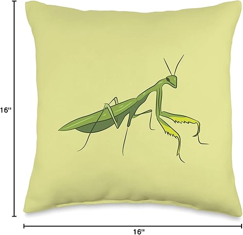 Miniatura 4 de Linda mantita rezando camisetas y regalos insectos saltamontes mantitas rezando, 16 x 16, multicolor