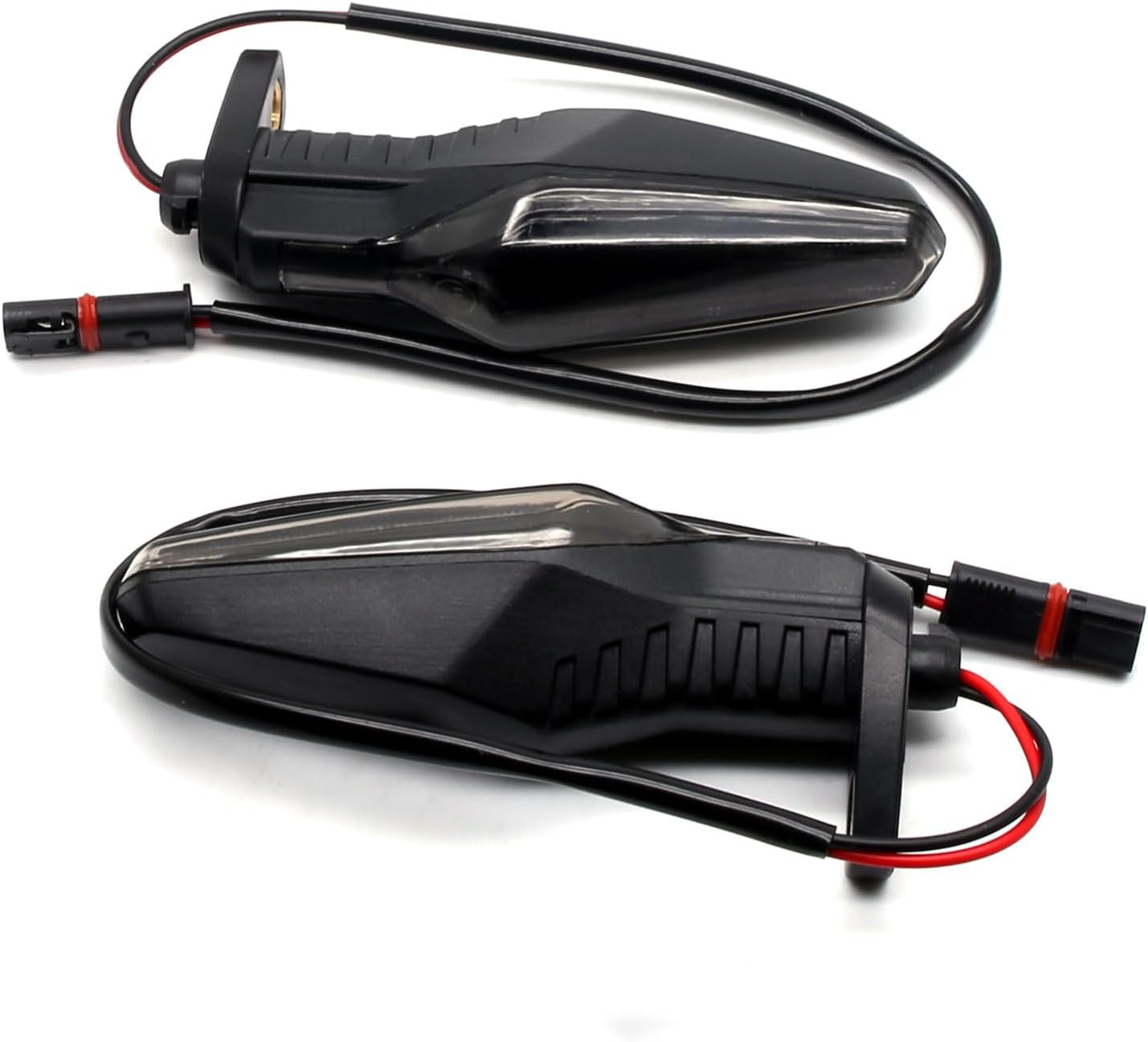 MZS Motorcycle Turn Signal Lights, 18 LED Amber Indicators Front Rear Blinker Light Compatible With F750GS F850GS F900R F900XR R1200GS R1200R R1200RS R1250GS R1250R R1250RS S1000R S1000RR S1000XR