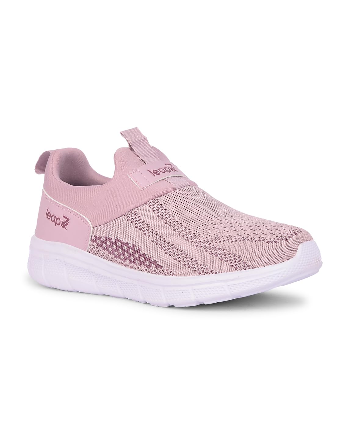 Liberty LEAP7X BOSTER-L2E Sports Shoes for Women with Knitted Upper | EVA Sole, Slip-on Style| Memory Foam Insole | Comfortable Footbed | Walking, Gym & Outdoor Wear