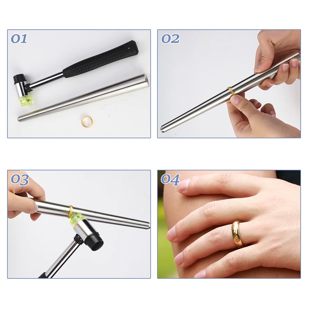 Bâton Agrandisseur De Bague En Métal Outil De Fabrication De Bijoux