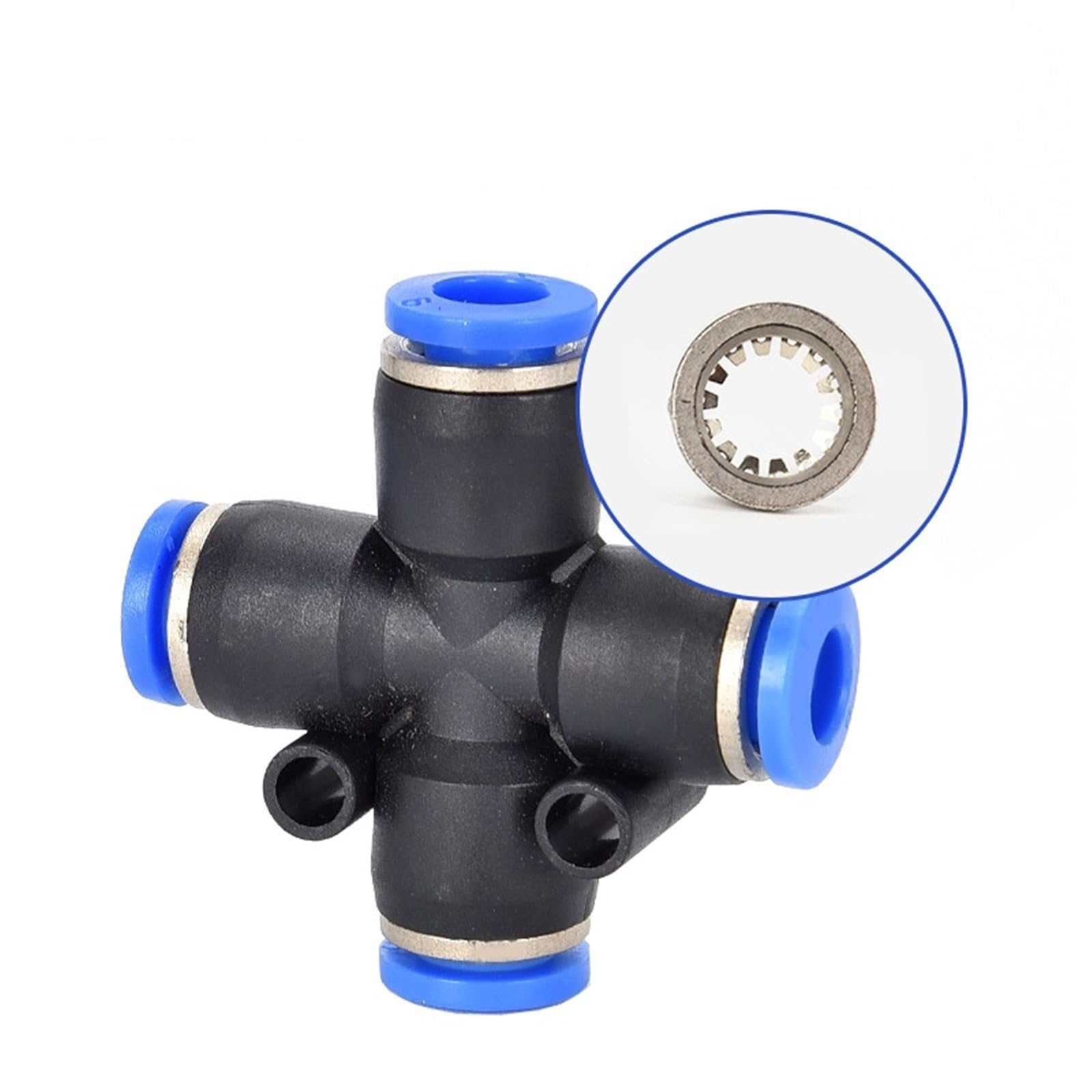 1PCS PU/PY/PV/PZA/PE Pneumatic Fitting Pipe Tube Air Quick Fittings 10mm Water Push In Hose Couping(PM)