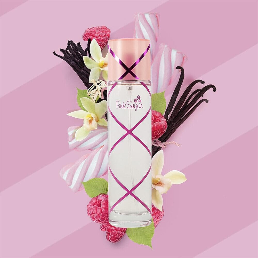 Pink Sugar Eau de Toilette Perfume for Women Floral Fruity Scent Notes of Raspberry Cotton Candy and Vanilla Sweet and Sensual Fragrance product thumbnail 4