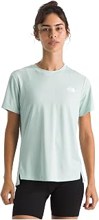 The North Face Women's Flex Short-sleeve Tee | Moisture Wicking, Forward Set Side Seams, Split Hem