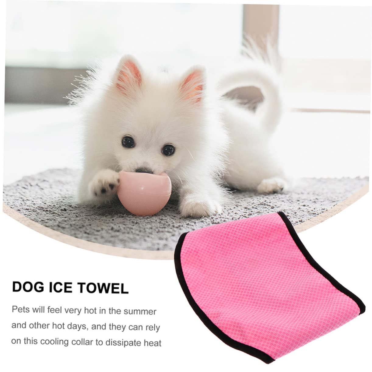 BESPORTBLE 4stücke Kühlendes Hundetuch Für Sommeraktivitäten Atmungsaktives Leichtes Design Für Optimale Abkühlung Für Sport Und Outdoor-aktivitäten