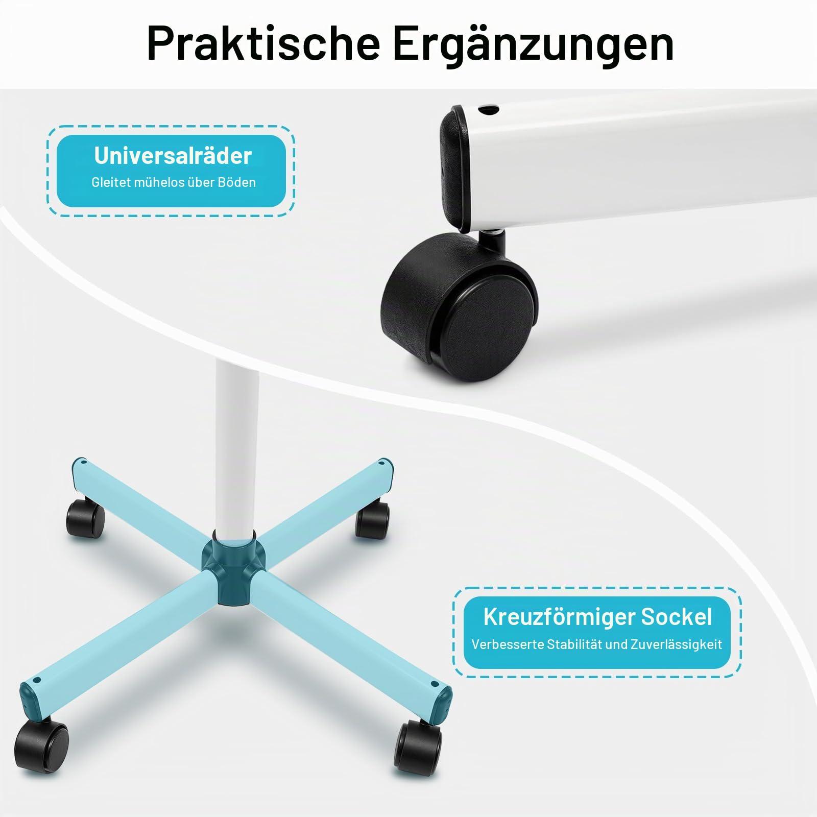 Gesichtsdampfer 800W mit Eisenständer Professioneller 2 in 1 Ozon Dampfgerät mit 360° Drehdüse für Salon & Zuhause 750ml
