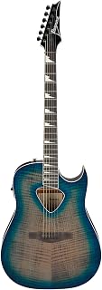 Guitarra eléctrica acústica Altstar Series ALT50FA, Blue Doom Burst