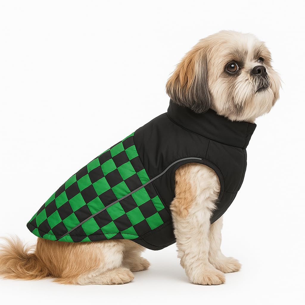 The Pets Company Dog Winter Coat Jacket, Clothes, Windproof, Waterproof, Light Weight, Washable, Ultra Warm Thick Fleece