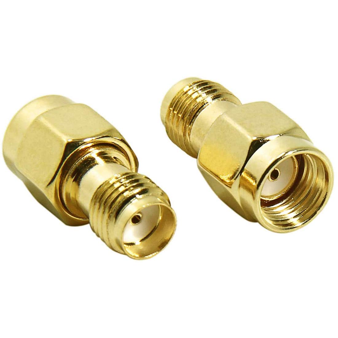 Greluma 3 sztuki gniazdo SMA do wtyczki RP-SMA RF adapter wtykowy