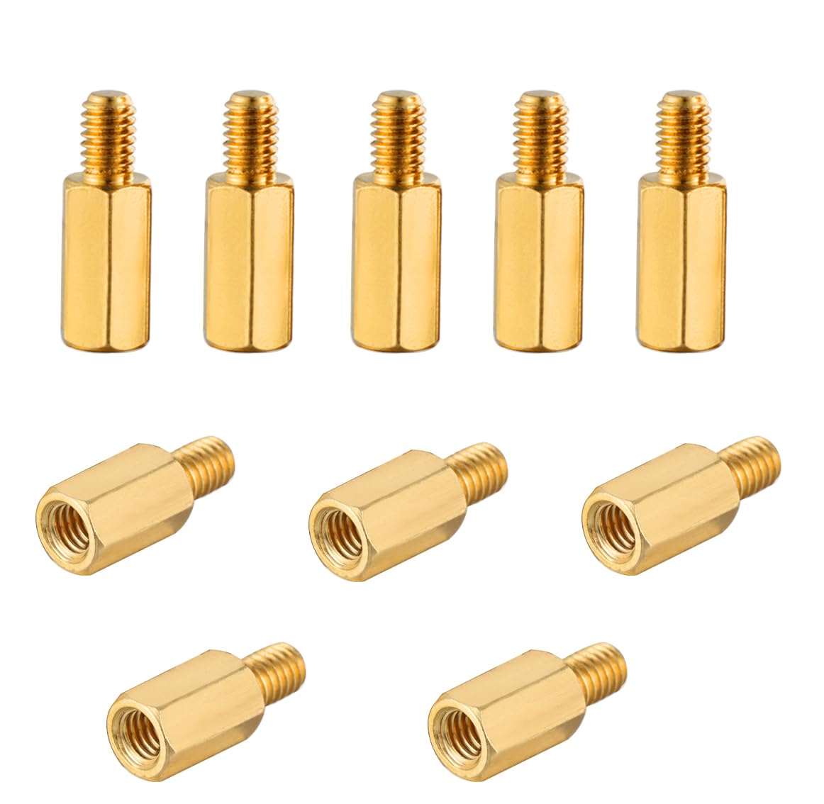 Amazon.co.jp: M4スペーサー10mm 10個セット-マザーボード、M.2 SSD