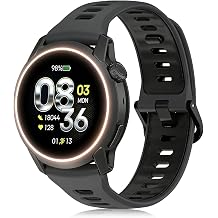 Silicone Bands Compatible with COROS PACE 3/4/Pro, COROS APEX PRO/2 Pro/APEX 46 MM/APEX 4 42 MM, Replacement Breathable Smartwatch Straps for Women and Men