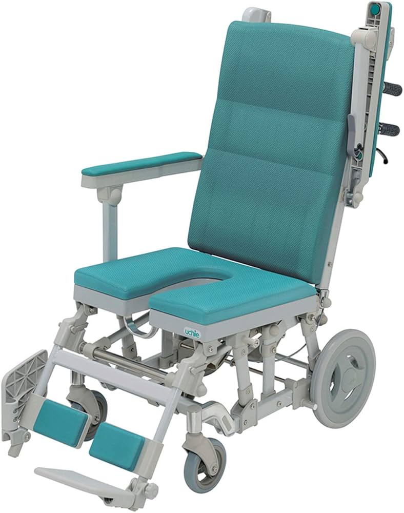 uchie シャワーラクリク SRC-003 シャワー車椅子 介護用品 Amazon | ウチエ シャワーラクリク U型シート SRC003 | ウチエ