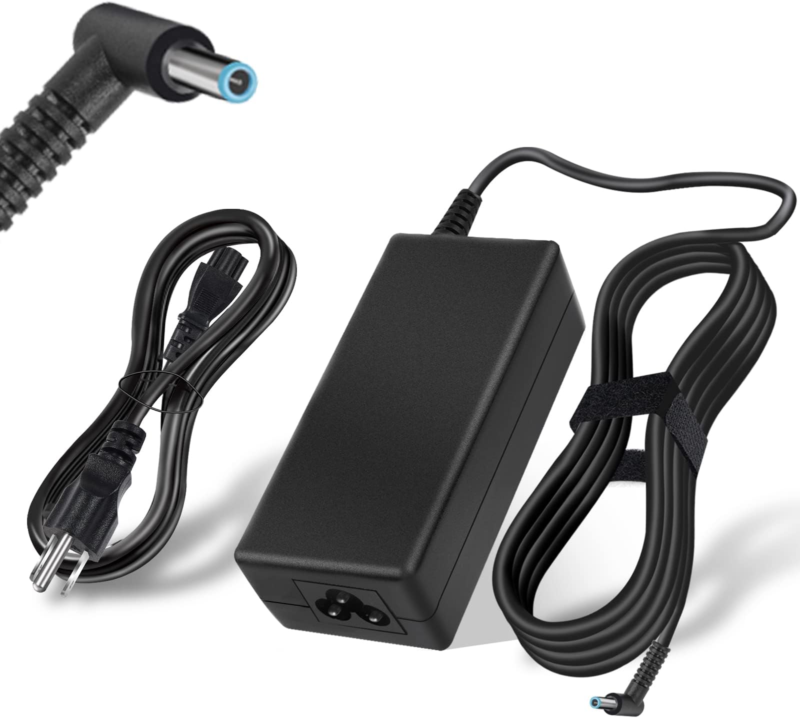 PAEBAI+ 65W Caricatore Per HP Con Spinotto 4.5x3.0mm - Per Pavilion, EliteBook, ProBook, Envy, ZBook E Altri - 4