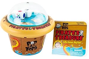 Pop-A-Tops Pirate's Treasure: The Dice-Rolling, Popping Adventure for Swashbucklers 6 and Up