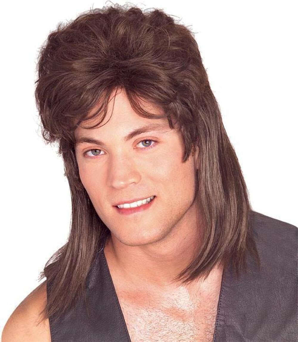 Rubie's Costume CoBrown Mullet Wig