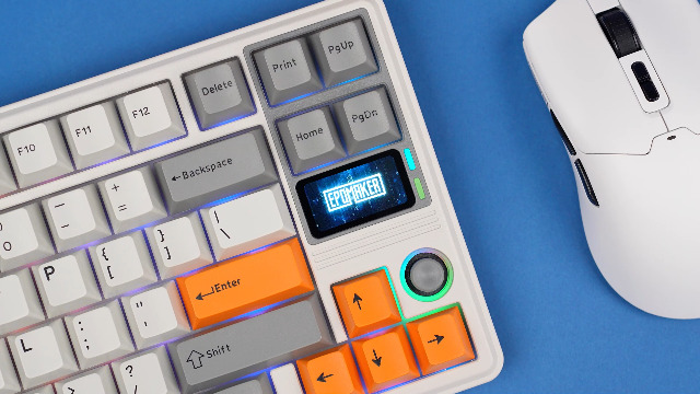 EPOMAKER RT85 Teclado Mecánico Inalámbrico para Juegos 75% con