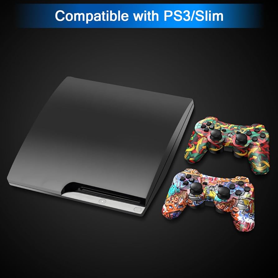 Amazon.com: Yinjie 2 Pack Wireless Controller for PS3