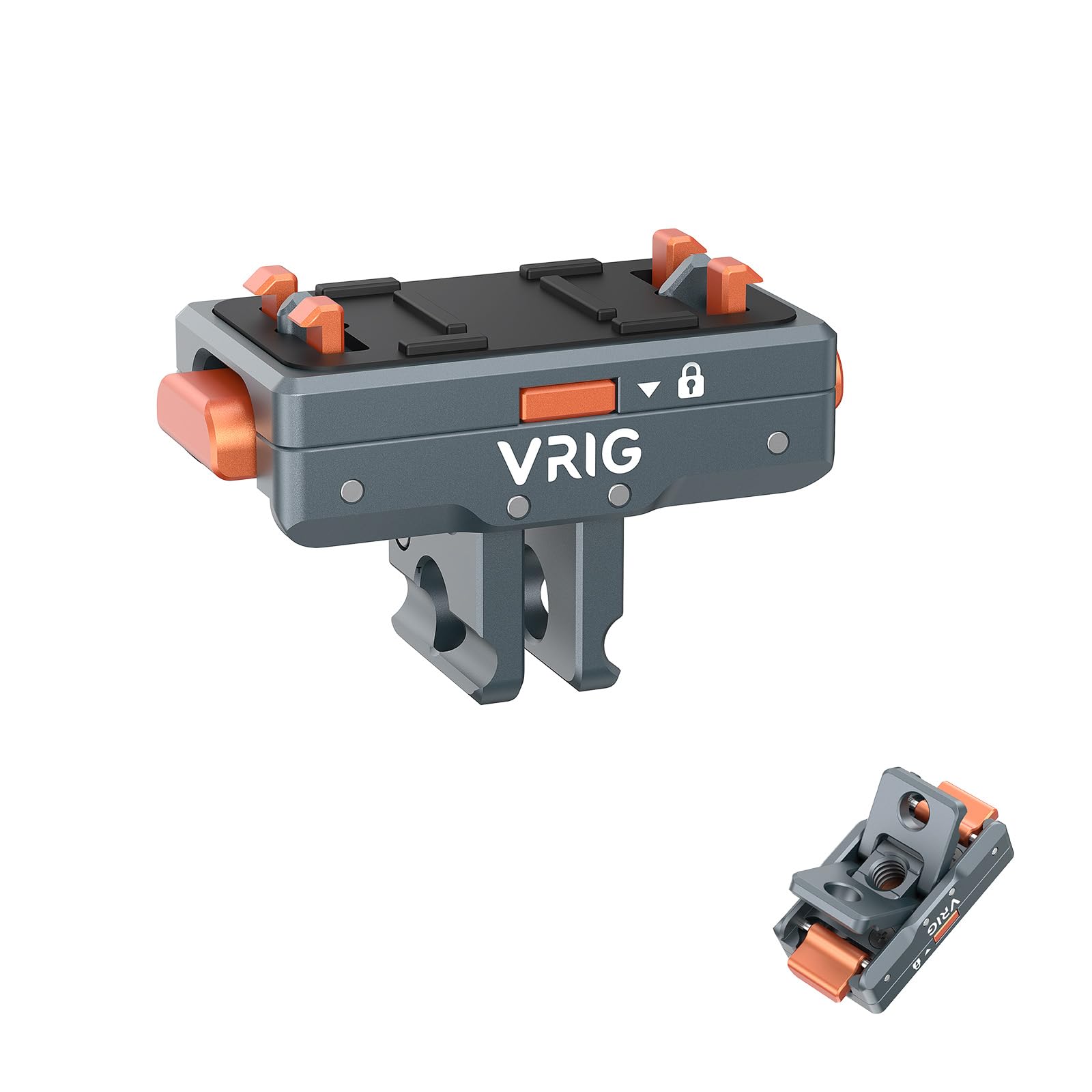 VRIG Magnetic Quick Release Adapter Mount Compatible with Insta360 X5/X4 Air, with 1/4 Screw Hole/Adapter Connection/Safety Lock, Aluminum Alloy Safety Lock Mount for Insta 360 Ace Pro 2/Ace Pro/Ace-image-46