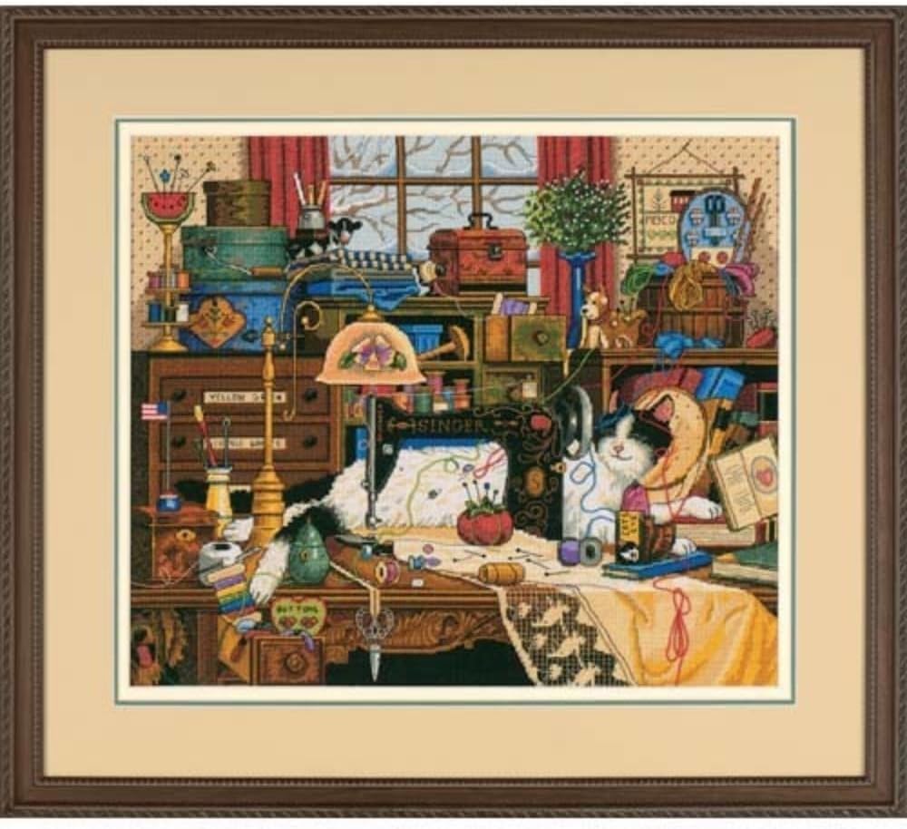 DIMENSIONS 3884 Needlecrafts Counted Cross Stitch, Maggie The Messmaker
